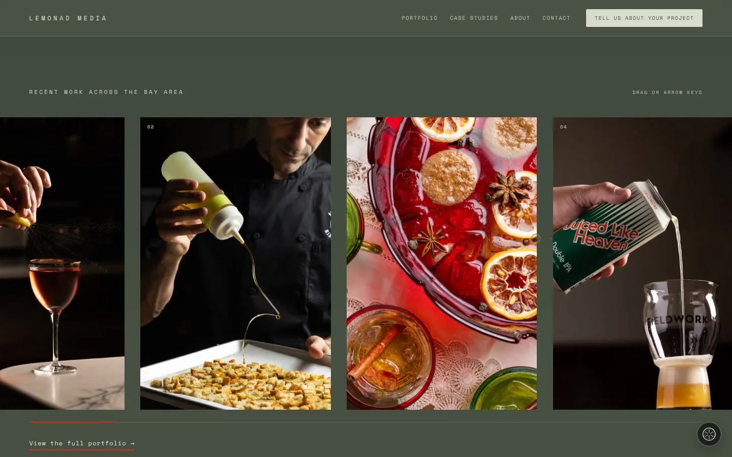 Lemonad Media: recent work · the sideways parallax