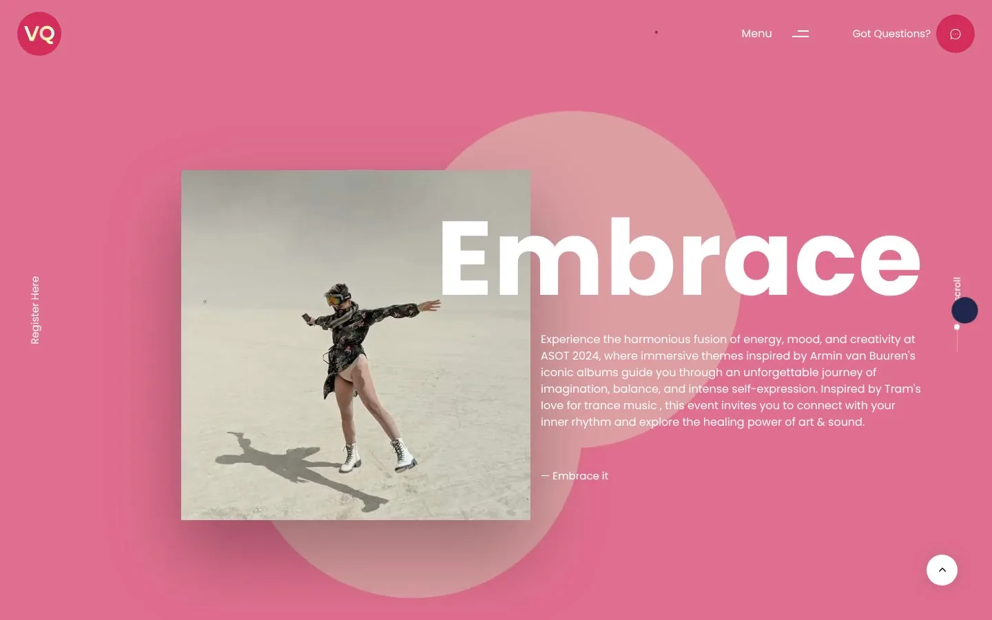 Vision Quest: embrace